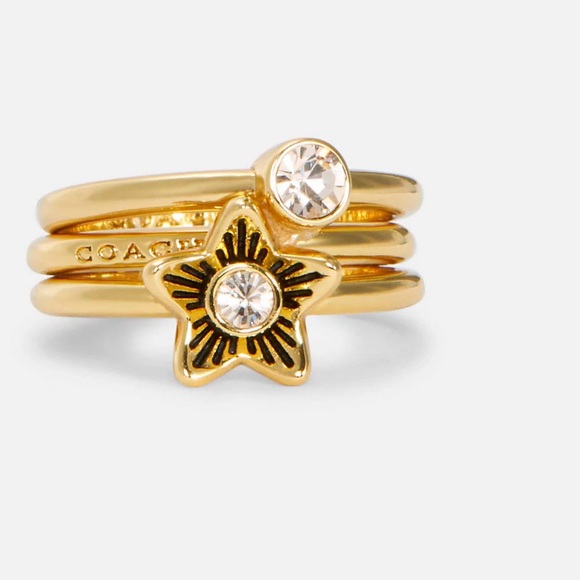 COACH 3 RING 💍 SET 💍 - Picture 2 of 4